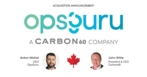 Carbon60 welcomes OpsGuru, bringing award-winning multi-cloud consulting and DevOps services to more Canadian businesses